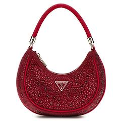 GUESS mini borsa a spalla Zalina strass