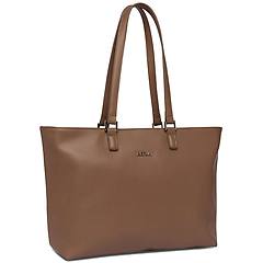 replay borsa shopper tinta unita con logo