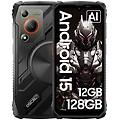 smartphone robusto marine 1 da 6 56 4 gb/128 gb dual sim 5100 mah android 15 arancione