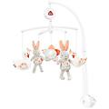 music mobile swan lake giocattolo musicale di aiuto al sonno del bambino con simpatici animali