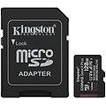 kingston. scheda di memoria micro sd con adattatore sdcs3/128gb 128 gb schede di memoria ritiro