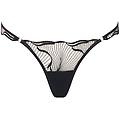 bluebella marabel slip nero/trasparente