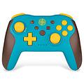 controller wireless per nintendo switch bluetooth 600 mah marrone/turchese/giallo
