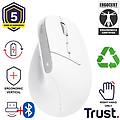 bayo+ ergonomic wireless mouse wht 25399