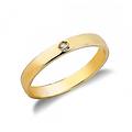 fede nuziale oro giallo con diamante fsd010gg