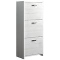 leroy merlin scarpiera 3 ante doppia profondità l 50 x h 113 x p 25 cm 12 paia grigio