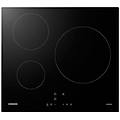 - piano cottura a induzione 59cm 3 fuochi 7200w nero nz63m3nm1bb