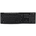 Logitech K270 Tastiera Wireless Per Windows Layout Olandese Belga Azerty Nero
