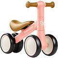 walker – bicicletta senza pedali bambini. 10–24 mesi. 4 ruote. rosa