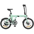 p20 bicicletta elettrica pieghevole verde