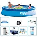 - piscina fuori terra in giro 366x76 cm blu include accessori coordinati a1029