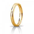 fede nuziale orion slim con diamante oro giallo brillanti promesse
