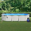 piscina con pompa filtro a sabbia e scaletta 610x360x120 cm