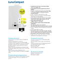 caldaia a condensazione luna compact 28 kw erp a metano o gpl