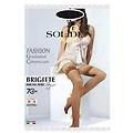 brigitte micro rete sheer 70 den autoreggente compressiva colore nero taglia 4