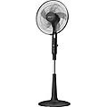 ventilatore a piantana 65 watt con telecomando timer metallo abs 5 pale 10 velocità diametro