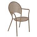 potrona impilabile sole marrone 3403