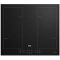 Beko Piano Cottura A Induzione 60cm 4 Fuochi 7200w Nero Hii64206f2mt