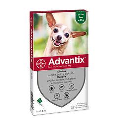 Advantix Spot-on Cani Fino A 4 Kg 1 Pipetta Monodose