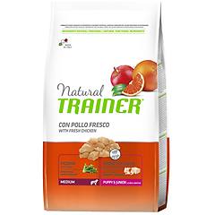 Trainer Puppy E Junior Medium Con Pollo 12 Kg Croccantini
