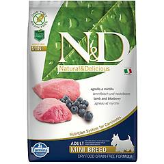 farmina n d prime grain free adult mini agnello e mirtillo 7 kg