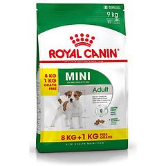 Royal Canin Mini Adult Crocchette Per Cane 8 Kg + 1 Kg Gratis!