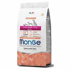 Monge Natural Superpremium Adult Extra Small Con Salmone