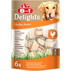 8in1 Delights Ossi Da Masticare Pollo Snack Per Cani