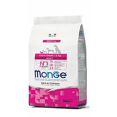 Monge Natural Superpremium Adult Extra Small Con Pollo 3kg