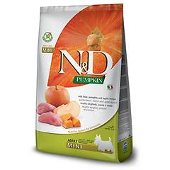 farmina n d pumpkin cinghiale e zucca cani adulti taglia mini sacco 2 5kg