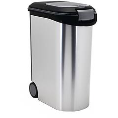 curver contenitore per crocchette metallic fino a 20 kg di crocchette