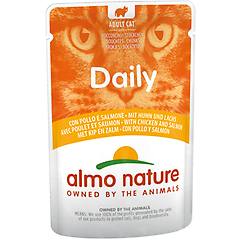 Almo Nature Daily 24 X 70 G Umido Gatto Pollo E Salmone