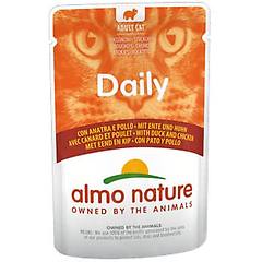 Almo Nature Daily 24 X 70 G Umido Gatto Anatra E Pollo