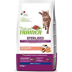 Trainer Natural Gatto Sterilised Salmone 1. 5kg