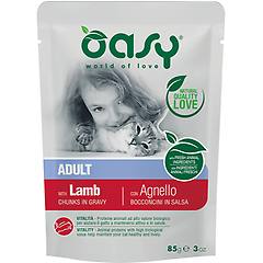 Oasy Cat Bocconcini In Salsa 85 Gr Agnello Confezione