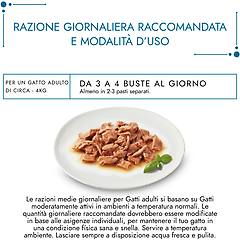 gourmet le perle filettini in salsa 85 gr con coniglio confezione da 26 pezzi cibo umido per gatti
