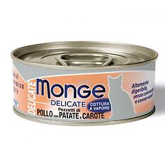 Monge Delicate Adult Cottura Al Vapore 80 Gr Pollo Patate