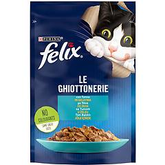 purina felix le ghiottonerie cat busta multipack 26x85g tonno