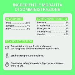 schesir cat soft adult filetti in gelatina alimento complementare bustine 70 gr pollo con spigola confezione