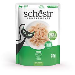 Schesir Cat Soft Adult Filetti In Gelatina Alimento Complementare