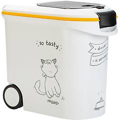 curver contenitore per alimenti secchi silhouette per gatti fino a 12 kg di crocchette