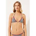 triangolo costume cherry vichy donna nero 5