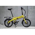 bicicletta elettrica pieghevole ibiza rainbow gialla 14 ah