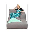 kanguru coperta indossabile sirena turquoise
