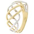 anello donna oro giallo bianco gl100936