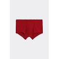boxer in cotone superior con logo uomo rosso taglia 3