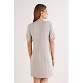camicia da notte aperta davanti in modal delicate alchemy donna beige taglia l