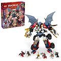 ninjago mech ultra combo set 4 in 1 con auto jet e drago per bambini dai 9 anni in su 71834