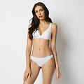 mini slip new cotone rimagliato / bianco ottico / 5 bianco ottico