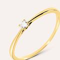 anello solitario grace oro giallo diamante collezione grace misura 54 oro giallo